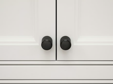 LUXE - Stainless steel furniture knob by LUSSO