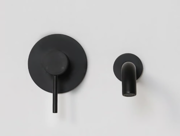 LUXE - Wall-mounted Recessed single handle bathtub mixer by LUSSO
