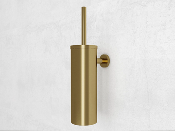 URBAN - Wall-mounted stainless steel toilet brush by LUSSO