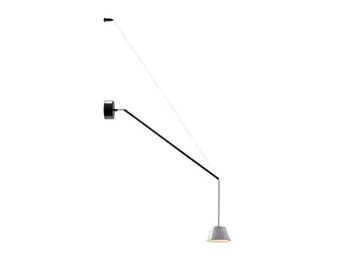 ABSIDIOLA A MOVIL CONICA - Wall lamp with swing arm by Luxcambra