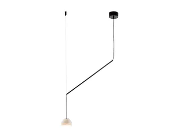 ABSIDIOLA C MOVIL MINI ALABASTER - Adjustable alabaster pendant lamp by Luxcambra