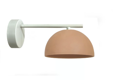 ABSIS A - Terracotta wall lamp by Luxcambra