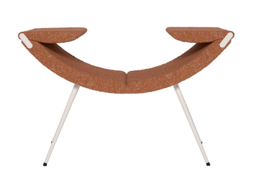 CLOP - Fabric easy chair with armrests by Luxy