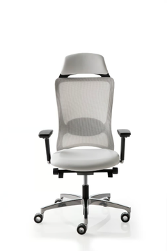 POP - High-back mesh office chair with 5-Spoke base by Luxy