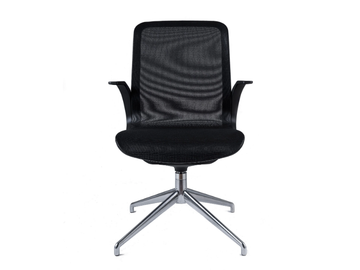 SMARTLIGHT - Trestle-based medium back Nylon® executive chair by Luxy