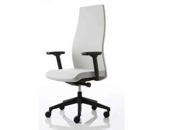 SMARTOFFICE - Upholstered fabric office chair with armrests by Luxy