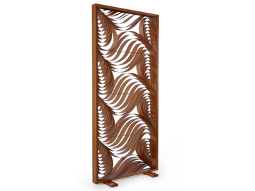 PAISLEY - Wood veneer room divider by LZF