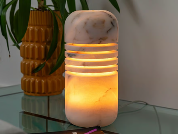 LUMI S ESTREMOZ - Estremoz marble table lamp by Maami Home