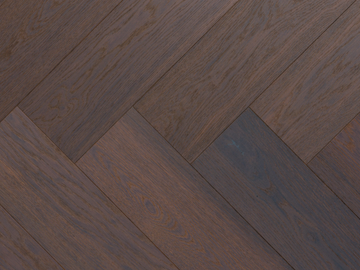 NERO OAK VULCANO 90° - WHITE OIL - Oak flooring by Mafi