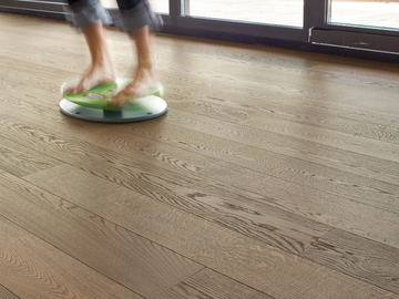 OAK CLEAR - GREY OIL - Oak flooring by Mafi