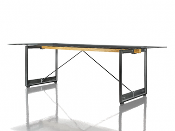 BRUT - Rectangular table by Magis