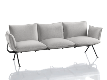 OFFICINA - 3 seater sofa by Magis