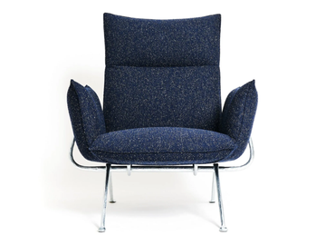 OFFICINA - Fabric armchair with removable cover with armrests by Magis