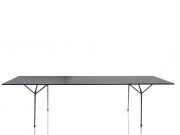 OFFICINA - Galvanized plate table by Magis