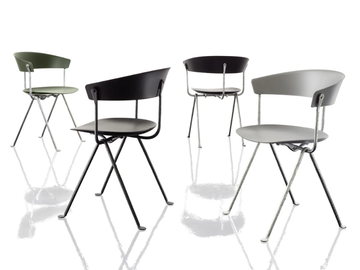 OFFICINA - Polypropylene chair by Magis