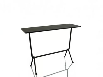 OFFICINA - Rectangular galvanized plate console table by Magis