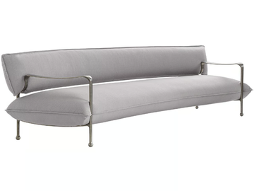RIACE - 3 seater fabric sofa by Magis