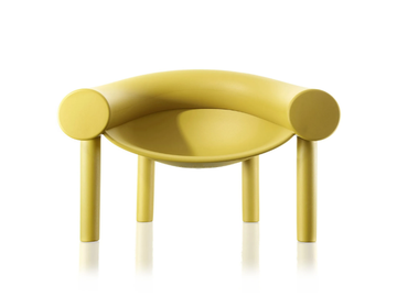 SAM SON - Polyethylene easy chair with armrests by Magis