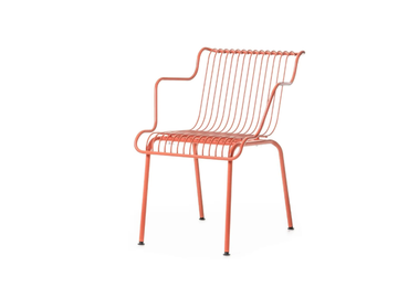 SOUTH - Stackable chair with armrests by Magis