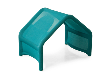 THE ROOF CHAIR - Fabric Kids stool by Magis