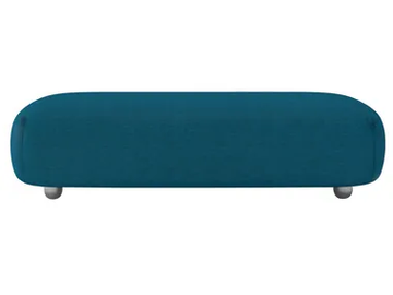 OUVERTURE - Backless fabric bench seating by Maletti