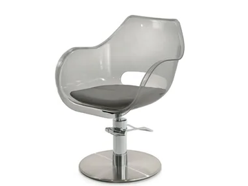 PLEXI FUMÈ - Hairdresser chair by Maletti
