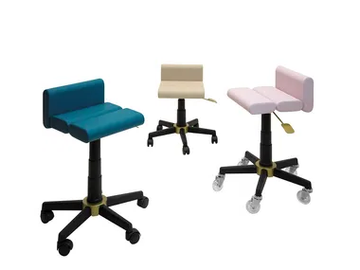 SARAH - Salon stool by Maletti