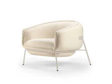 BLOP - Fabric armchair with armrests by Mambo Unlimited Ideas
