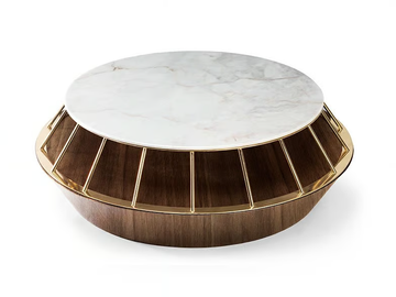 EILEEN - Round marble coffee table by Mambo Unlimited Ideas