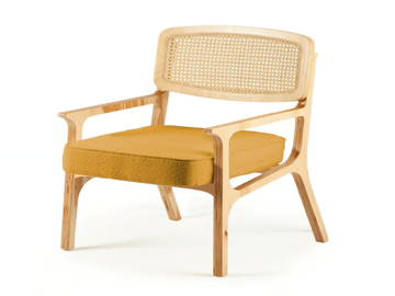 KARL - Wooden easy chair with armrests by Mambo Unlimited Ideas