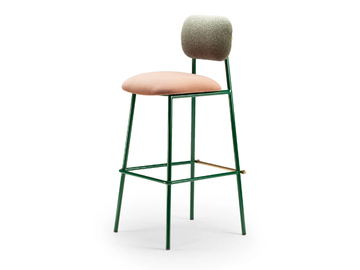 MIAMI - High barstool with footrest by Mambo Unlimited Ideas