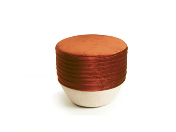NAZARÉ - Round fabric pouf by Mambo Unlimited Ideas