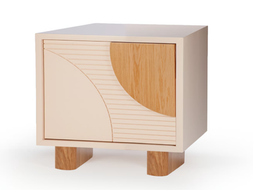 OLGA - Square MDF bedside table by Mambo Unlimited Ideas