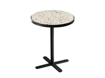 PRAGA - Round terrazzo and metal table by Mambo Unlimited Ideas