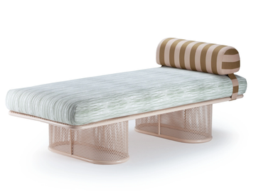 RIVIERA - Fabric garden bench by Mambo Unlimited Ideas
