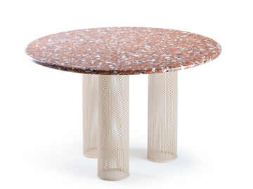 RIVIERA - Round marble garden table by Mambo Unlimited Ideas