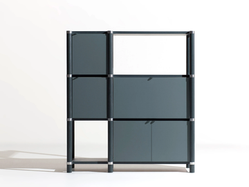 STEM - Modular office shelving by Manerba