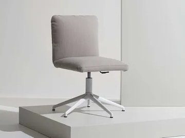 UNDECIDED - Swivel upholstered fabric chair by Manerba