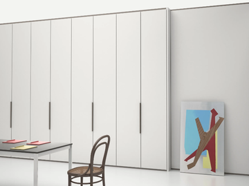 WALL SYSTEM - Wooden office partition by Manerba