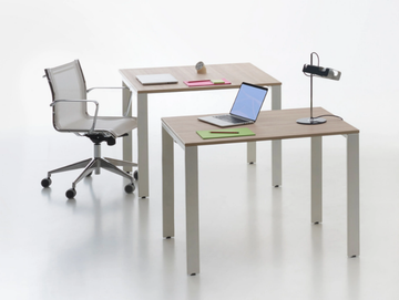 YOU-ECO - Square wooden office desk by Manerba