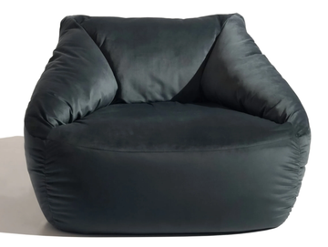 BOTERO - Fabric bean bag with armrests by Mantellassi 1926