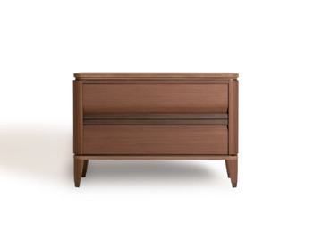 ERCOLINO - Rectangular bedside table with drawers by Mantellassi 1926