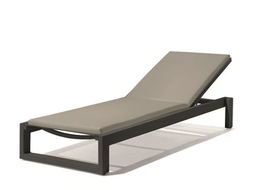 FUSE - Aluminium sun lounger by MANUTTI