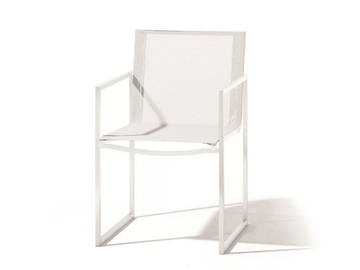 LATONA - Garden chair with armrests by MANUTTI