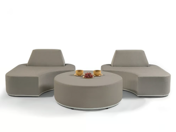MOON ISLAND - Sectional sofa with removable cover by MANUTTI