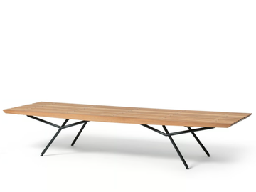 SAN - Teak garden bench by MANUTTI