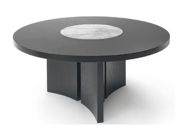 ASTER - Round table with Lazy Susan by Marac