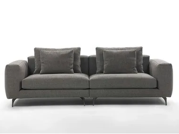 ELVIS - 3 seater fabric sofa by Marac