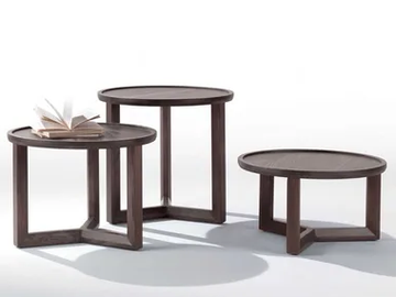 JO-JO - Round ash coffee table by Marac