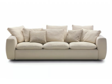 NEMO - 3 seater fabric sofa with removable cover by Marac